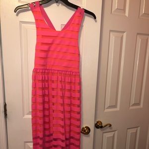 Pink summer dress